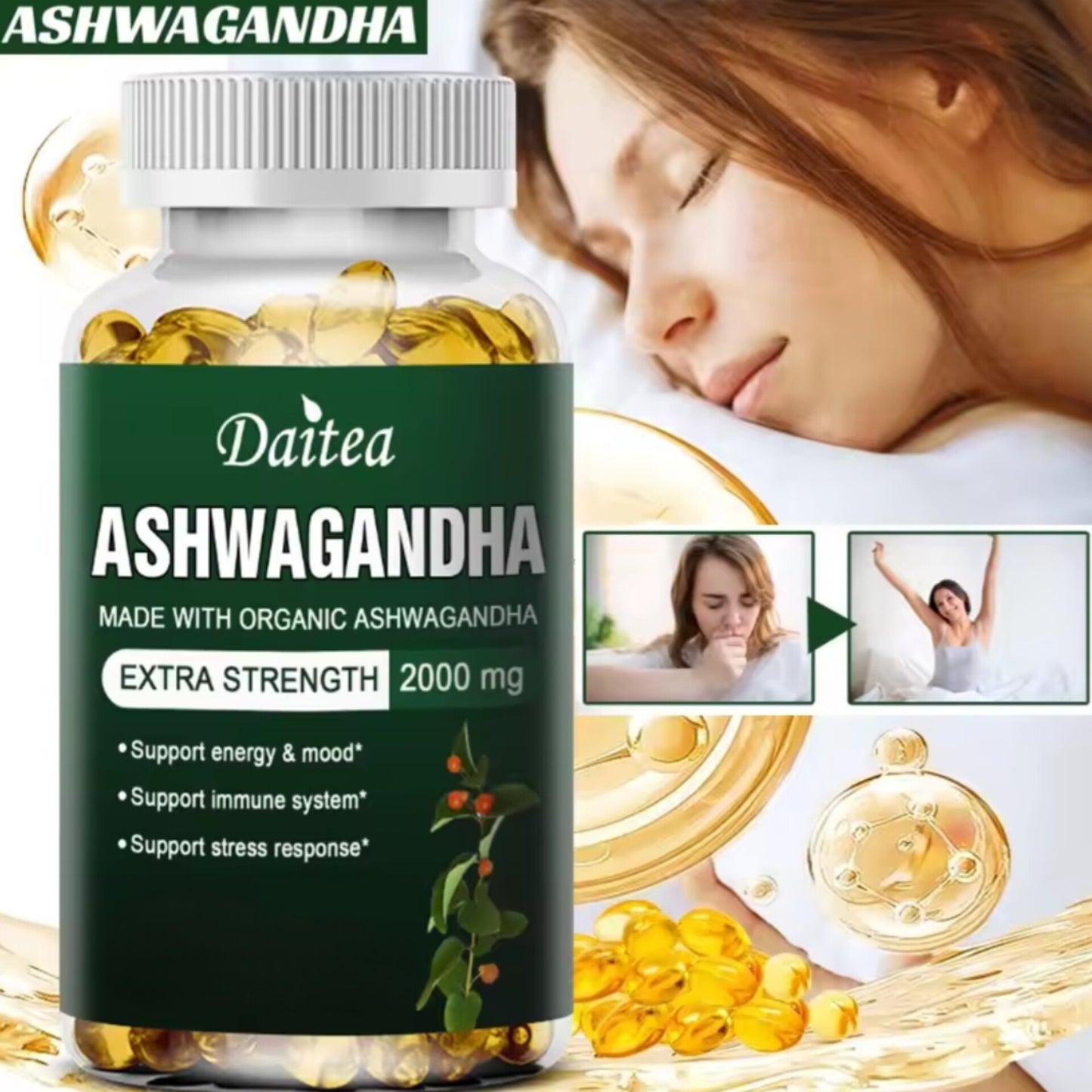Organic Ashwagandha Capsules
