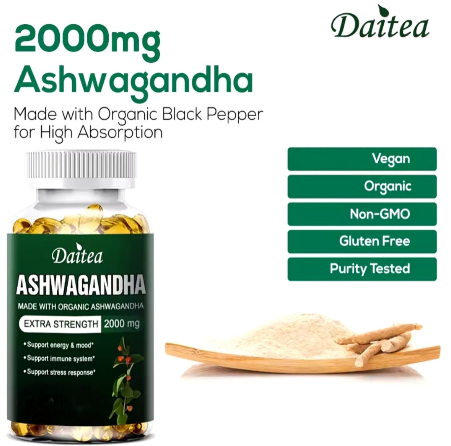 Organic Ashwagandha Capsules